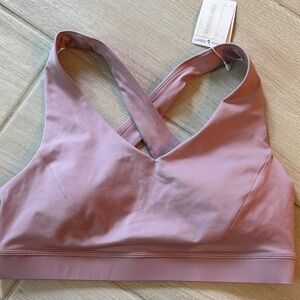 Lululemon Athletica Envital Bra - Cross-Back & Beautiful - Mauve